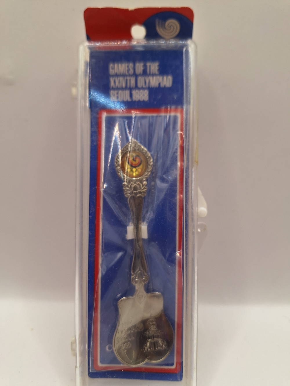 Vintage Seoul 1988 Olympic Games Souvenir Spoon XXIV Olympiad Collector Spoon
